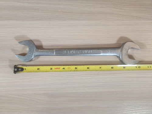 Craftsman Wrench Double Open End 24mm & 22mm =V= SERIES MADE IN USA - Picture 8 of 8