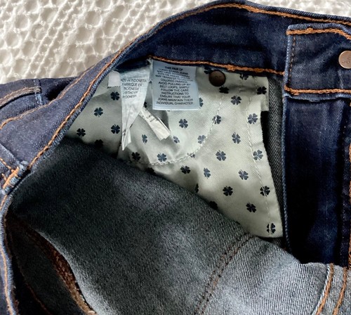 Lucky Brand jeans Leg 32 waist 34 ladies women’s dark jeans Brooke straight 16. - Foto 6 di 6