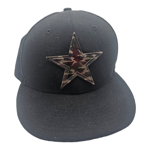 New Era 59fifty Dallas Cowboys fitted Hat Cap 7 5/8 camo badge star logo emblem - Picture 10 of 10