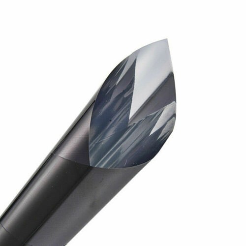 Parasol de coche negro tira tinte película parabrisas delantero sombra UV pancarta pegatinas - Imagen 6 de 7