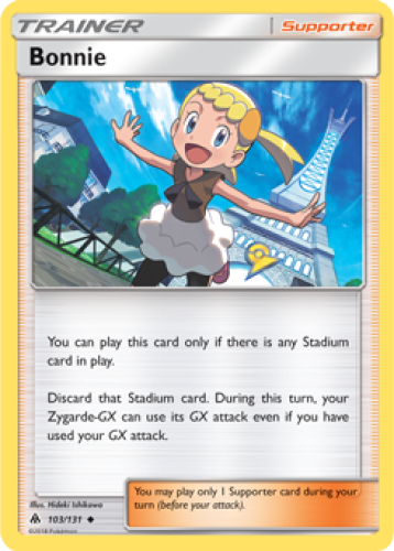1x Bonnie 103/131 Forbidden Light Pokemon TCG Card NM - Picture 1 of 1