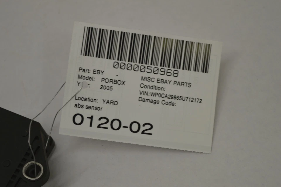 05-12 PORSCHE BOXSTER CAYMAN ABS SENSOR ACELERACIÓN OEM  Foto 4 de 4