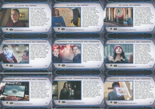 Star Trek Strange New Worlds S2 Binder with 60 card BS & Gold Parallel set P3 + - Picture 7 of 24