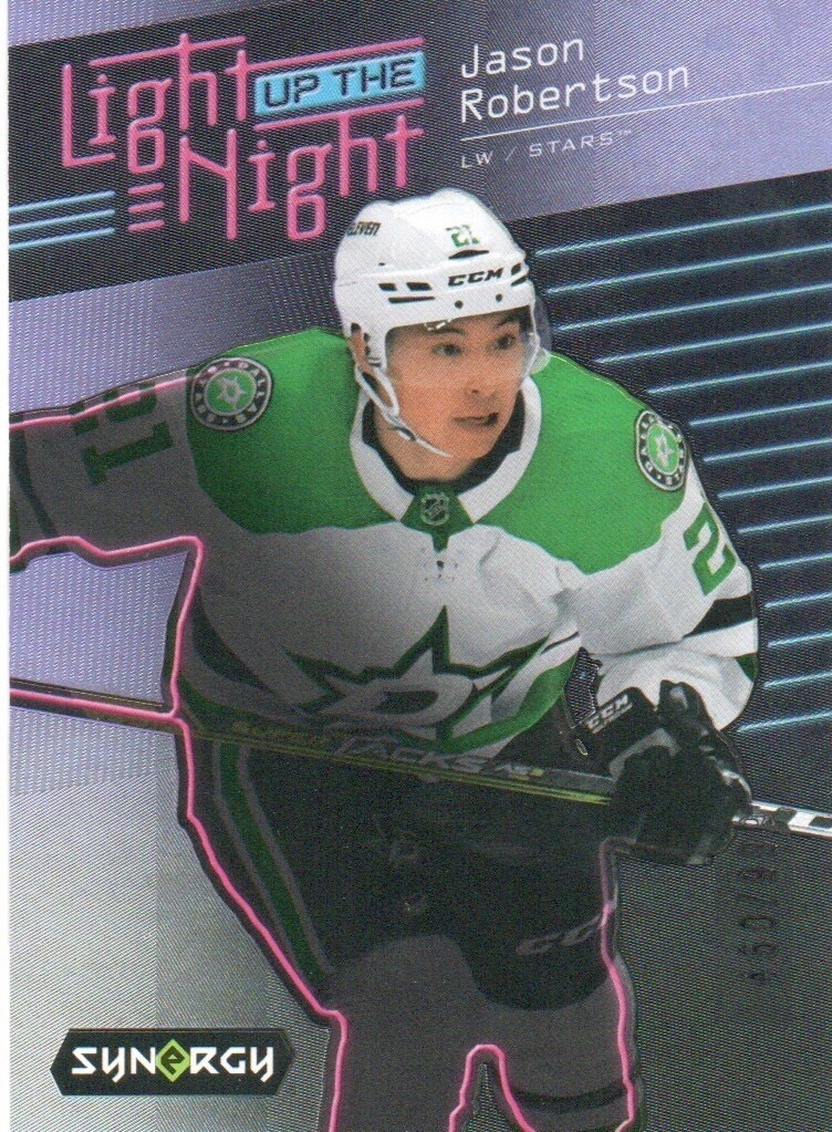 23-24 2023-24 Synergy Jason Robertson Light up the Night #LN-JR Stars 460/999