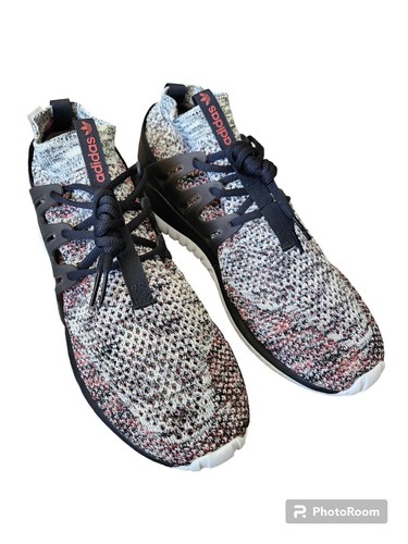 MENS ADIDAS TUBULAR PK PRIMEKNIT SHOES Sz 10 Clear Brown Mystery Pink $130 Msrp - Picture 1 of 8