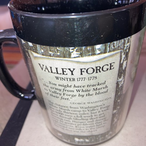 Thermo Serv Mugs 4 Revolutionary War Themes Photo & Story Insulated 8 Oz Vintage - Picture 5 of 12