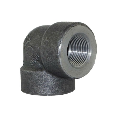 90 DEGREE ELBOW 1-1/2" 3000 NPT Threaded A105 Forged Steel Pipe Fitting - Picture 11 of 12
