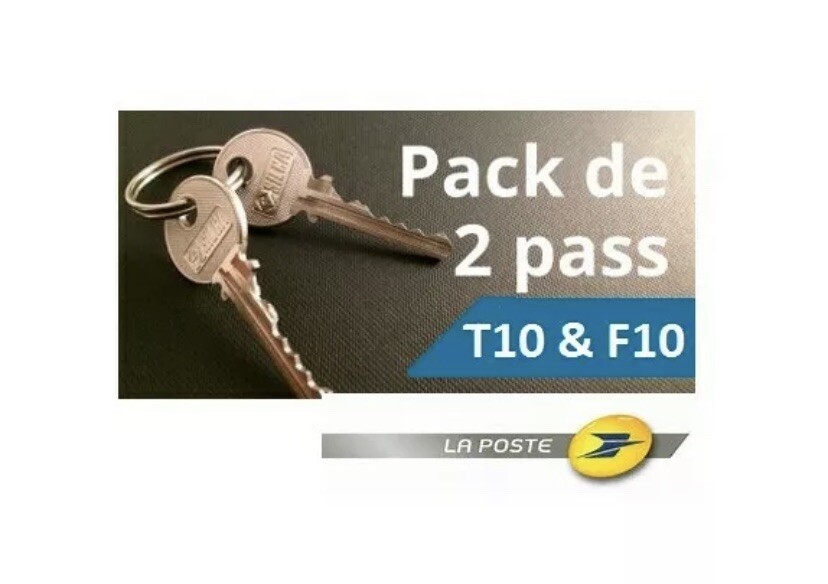 clé boite aux lettres universelle t10