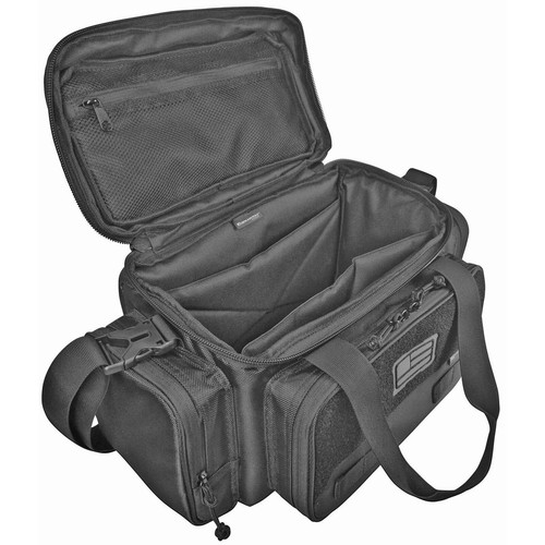 Evolution Outdoor Range Bag Tactical 1680 Series Pistol Pockets Black Polyester - Picture 2 of 4
