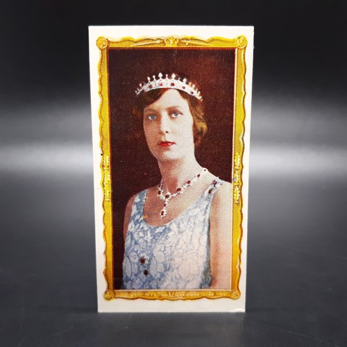 1937 Kensitas Coronation 11 Royal Highness Princess Royal Cigarette Tobacco Card