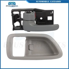 Inside Driver Side LH Door Handle w/Bezel For 01 04-06 07 Toyota Tundra Sequoia