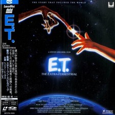 E.T. The Extra-Terrestrial (Laserdisc, 1996, NTSC JAPAN WITH OBI CLV