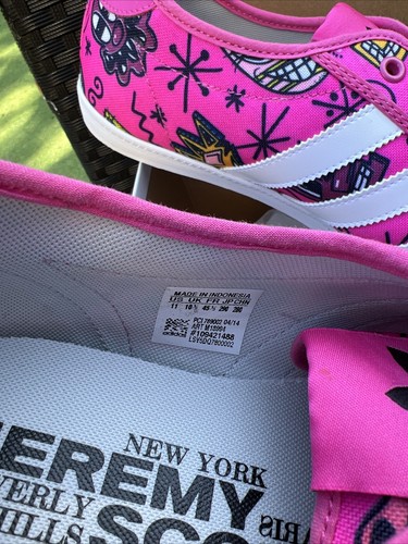 Jeremy Scott Js P-sole Graphic Adidas Originals Uk Size 10.5 Trainers - Picture 3 of 5