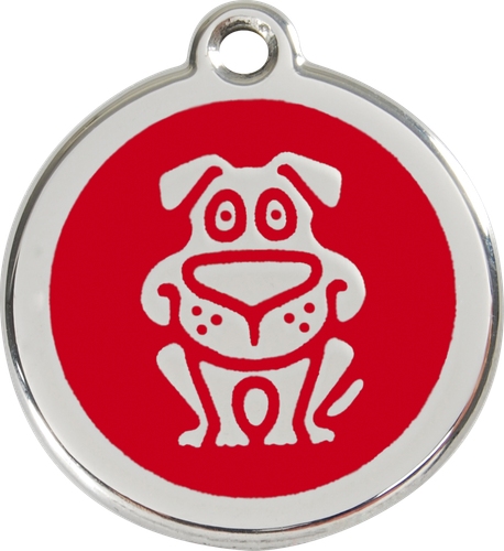 Red Dingo "Dog" Engraved Pet Dog & Cat ID Tag - Free Engraving - 11 Colours - Picture 19 of 25