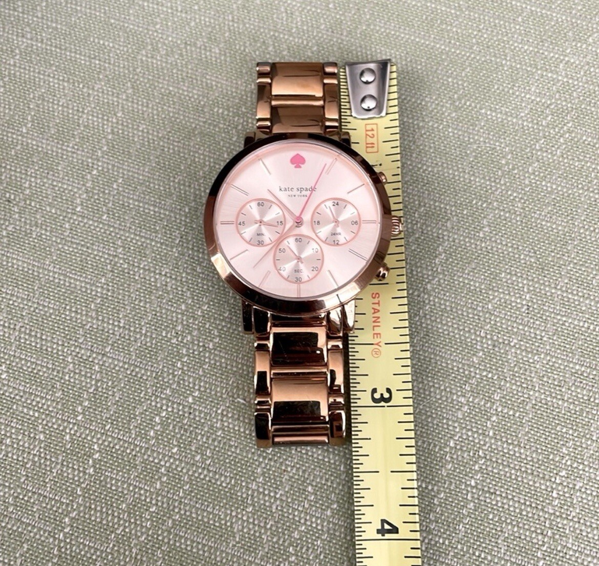 Kate Spade Gramercy Grand Chronograph Rose Gold Stainless Steel Ladies Watch Kate Spade Gramercy Grand Chronograph Rose Gold Stainless  main image 4