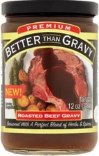 Better Than Gravy Roasted Beef Gravy Jar - 12 oz