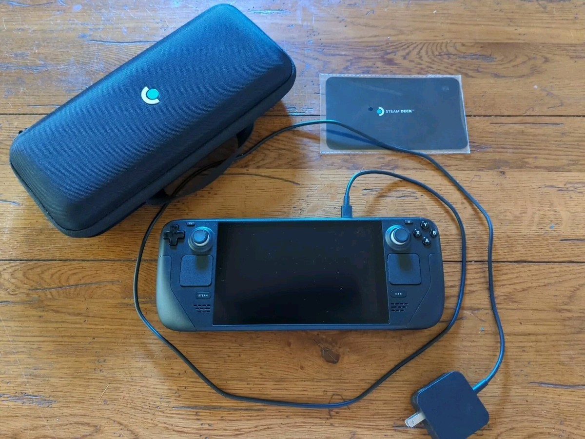 スチームデック Steam Deck LCD 512GB ケースと充電器付き