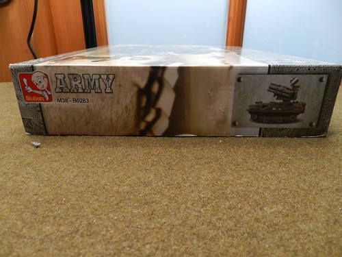 SLUBAN ARMY BUILDING BLOCKS ARTILLERY MILITARY TANK, M38-B0283 212 PCS - Picture 3 of 6