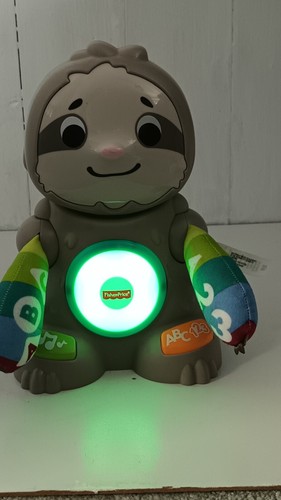 Fisher-Price Linkimals Smooth Moves Sloth Baby Toy with Music & Light - GHR18
