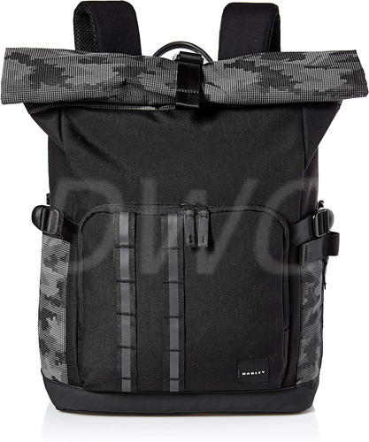 Oakley Men's Utility Rolled Up Backpack Blackout Reflective One Size - Picture 1 of 4