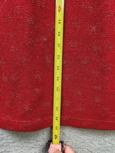 RONNI NICOLE by OUIDA Women's Floor Length Sleeveless Gown NWT Size 16 in Red - Picture 5 of 8