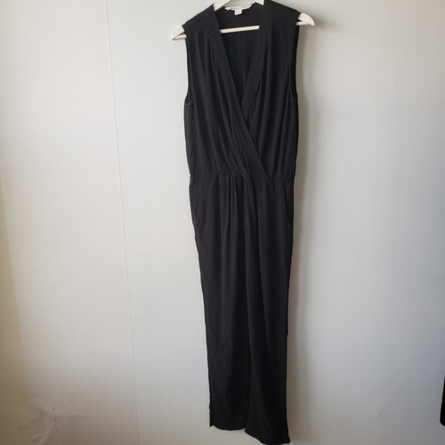 Mono para mujer Diane Von Furstenberg talla 10 negro sin mangas viscosa Rawena - Imagen 1 de 9