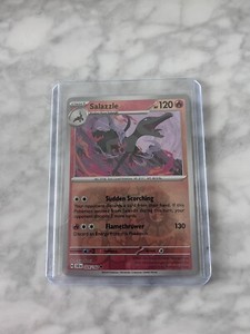 Salazzle 024/142 Sv07: Stellar Crown Reverse Holo NM Pokemon TCG Card