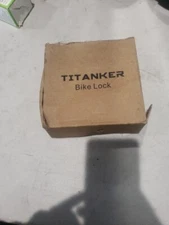 Titanker 1/2 Inch Blue Resettable Combination Bike Lock With Mounting Bracket 