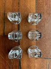 Clear Davies 1510 Guitar Effects Pedal Set of 6 Control Knobs Fits Line 6 DL4