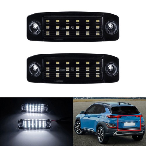 2x LED License Number Plate Light For Kia Sportage SL Hyundai Sonata VI YF NF - Picture 4 of 11