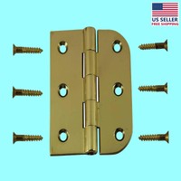 Cabinet Hinges Bright Solid Brass Combo Hinge 2 X 2.5 | Renovator's Supply on sale Cabinet Hinges Bright Solid Brass Combo Hinge 2 X 2.5 | Renovator's Supply on sale