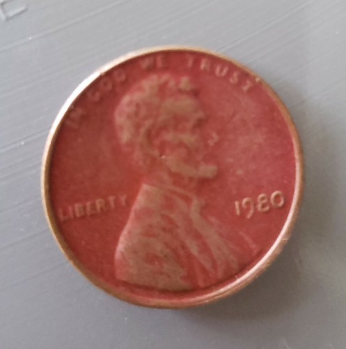 1980. Lincoln Memorial One Cent Coin. " Special Finish " 😄. - Picture 7 of 7