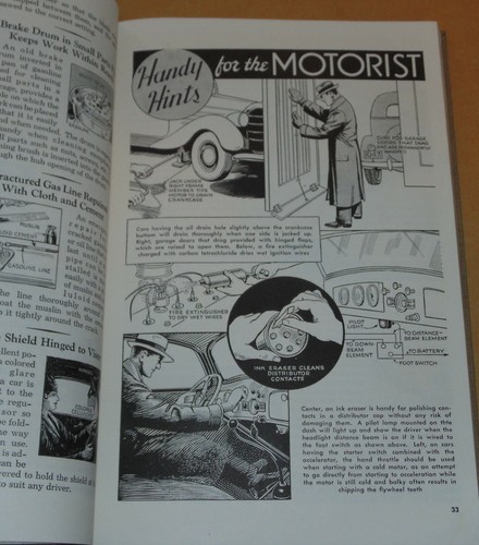 VINTAGE 1941 POPULAR MECHANICS PRESS "SAVE $100 A YEAR ON YOUR CAR" AUTO BOOK - Picture 3 of 6