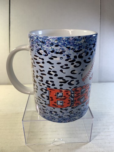 Atlanta Braves Baseball World Series Leopard Skin Coffee Mug Advertising Georgia - Picture 3 of 4