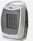 Comfort Zone CZ449E Oscillating Ceramic Heater - 1500W Energy-Efficient