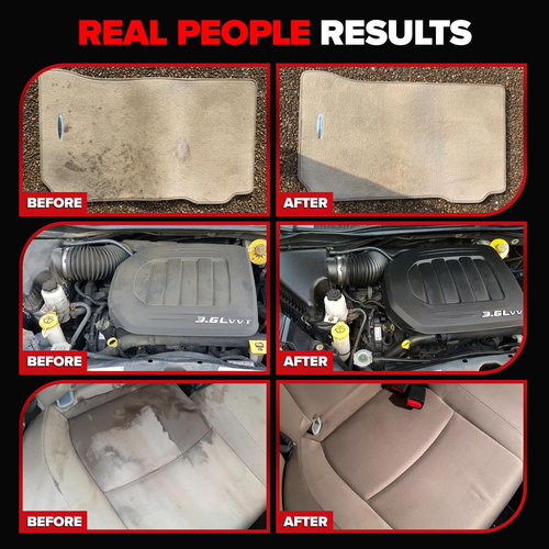 Interior Cleaner – Removes Stains & Deep Cleans Car Seats, Leather, Fabric, Upho - Picture 7 of 12