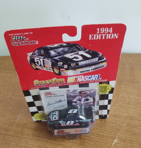 RACING CHAMPIONS KENNY WALLACE #8 TIC SISTEMAS FINANCIEROS COCHE DE STOCK NASCAR 1:64 - Imagen 4 de 4