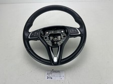 2017-2019 INFINITI QX30 STEERING WHEEL LETHER WHITE STICHING W/ SHIFTER OEM