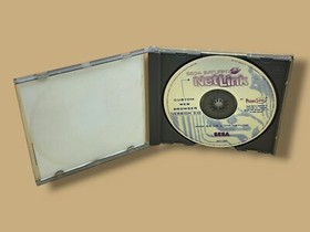 1996 Sega Saturn Virtual On Cyber Troopers  Video Game & Net Link Attachment
