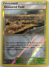 POKEMON DEVOURED FIELD 93/111 CRIMSON INVASION UNCOMMON REVERSE HOLO NEAR MINT