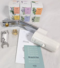 NEW Kohler Sprig Shower Infusion Kit Arm White Chrome + 6 Scent Pod Variety Pack