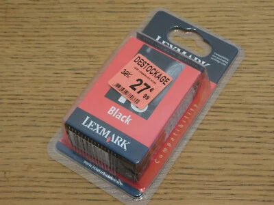 LEXMARK cartouche noire BLACK n°16 PRINTERS X1200 COMPAQ IJ650 HITACHI priusjet - Photo 1/4