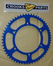 NOS 64511-40211-08Y 1979 RM125 Blue 57T x 428 Genuine Suzuki Rear Wheel Sprocket