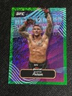 2024 Topps Finest UFC Dustin Poirier Headliners Green Shimmer refractor Card /93