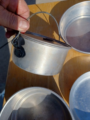 MIRRO "Backpacker" Kochset Aluminium 6-teilig Top Zustand - Bikepacking - Bild 9 von 10
