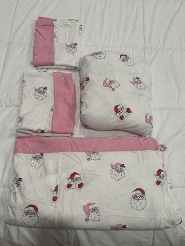 The Beaufort Bonnet Collection Dear Santa Sleep Tight Sheet Set Full Size - Picture 2 of 2