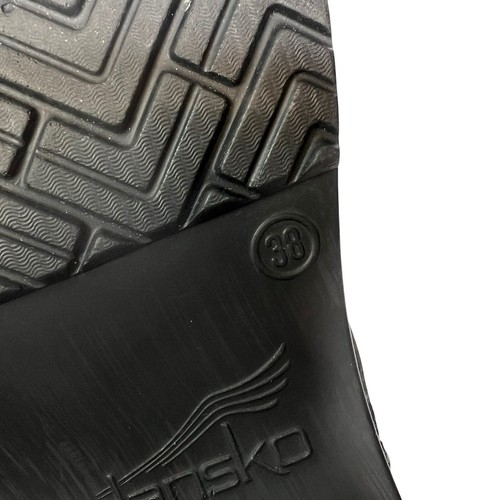 Dansko Damen Clog Schuhe mehrfarbig gestreift Lackleder Größe 38 EU 7,5-8US - Bild 9 von 9