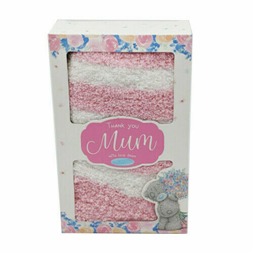 TATTY TEDDY ME TO YOU THANK YOU MUM BED SOCKS SUPER SOFT MOTHERS DAY, GIFT,  - Bild 1 von 1