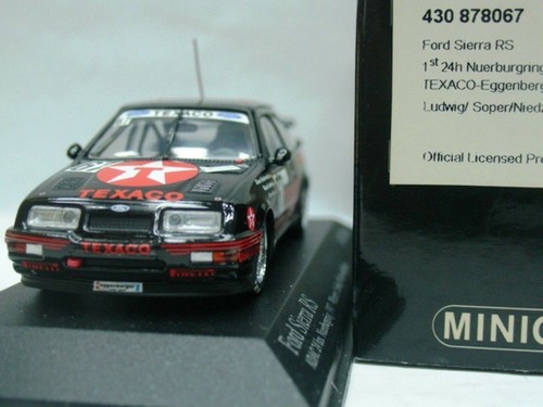 WOW EXTREMELY RARE Ford Sierra RS500 Ludwig 24h Nurburgring 1987 1:43 Minichamps - Picture 1 of 3