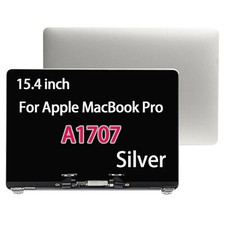 A1707 LCD Screen Assembly for MacBook Pro 15" 2016-17 661-06376 661-06375 Silver